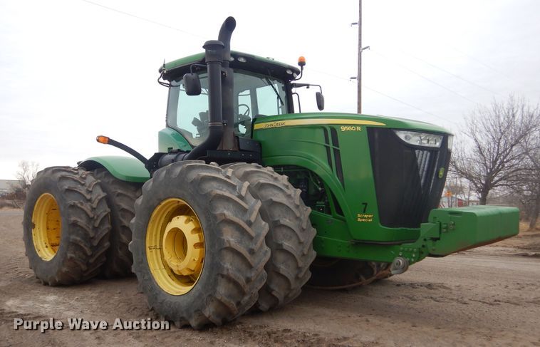 image for item KT9087 2013 John Deere 9560R  Scraper Special 4WD tractor
