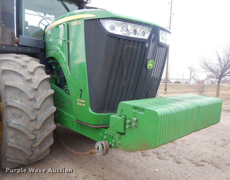 image for item KT9087 2013 John Deere 9560R  Scraper Special 4WD tractor