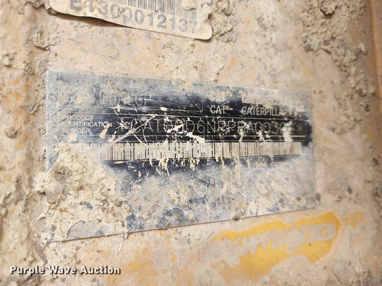 image for item KT9755 2012 Caterpillar D6N LGP  dozer