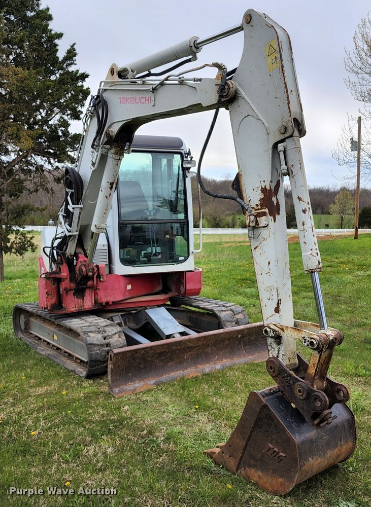 image for item KT9786 Takeuchi TB153FR  mini excavator