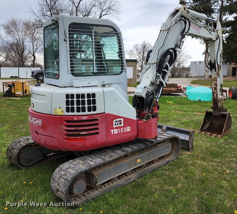 image for item KT9786 Takeuchi TB153FR  mini excavator