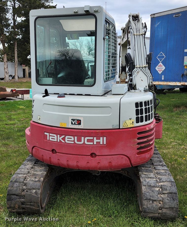 image for item KT9786 Takeuchi TB153FR  mini excavator