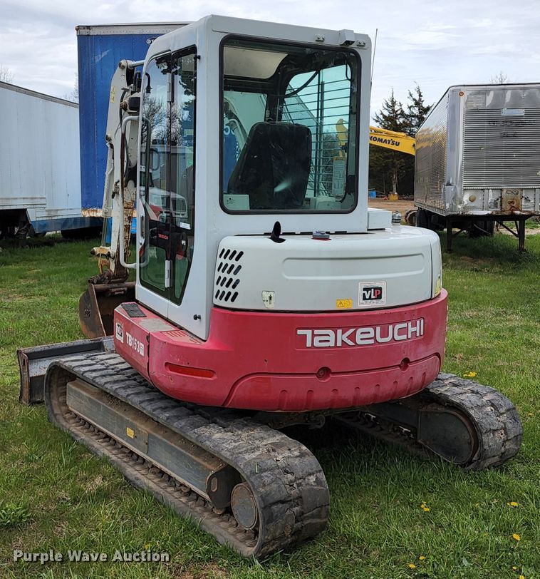 image for item KT9786 Takeuchi TB153FR  mini excavator