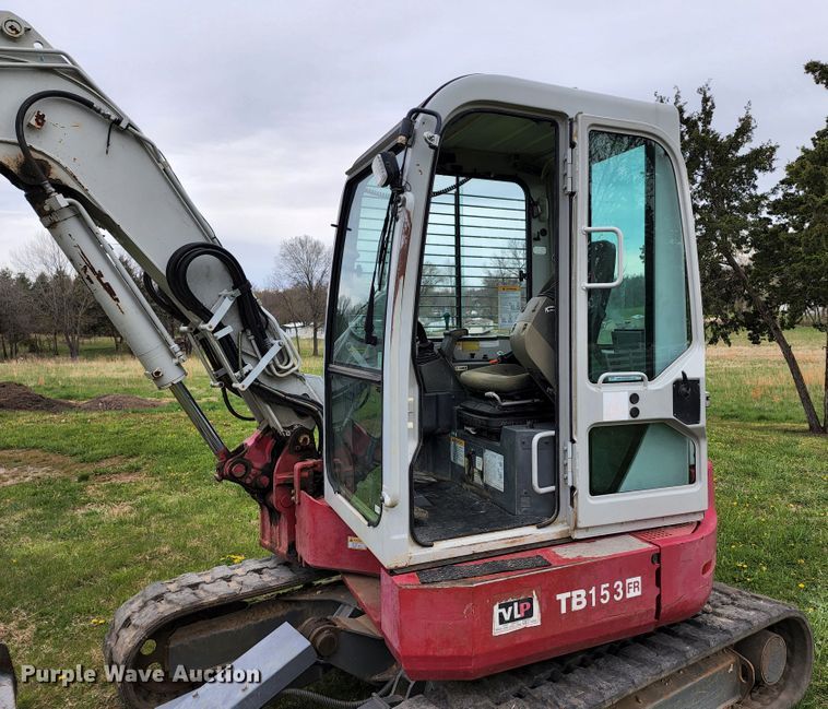 image for item KT9786 Takeuchi TB153FR  mini excavator