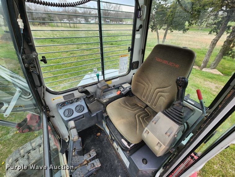 image for item KT9786 Takeuchi TB153FR  mini excavator