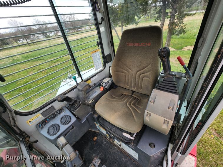 image for item KT9786 Takeuchi TB153FR  mini excavator