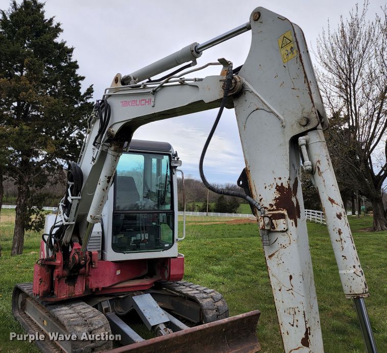 image for item KT9786 Takeuchi TB153FR  mini excavator