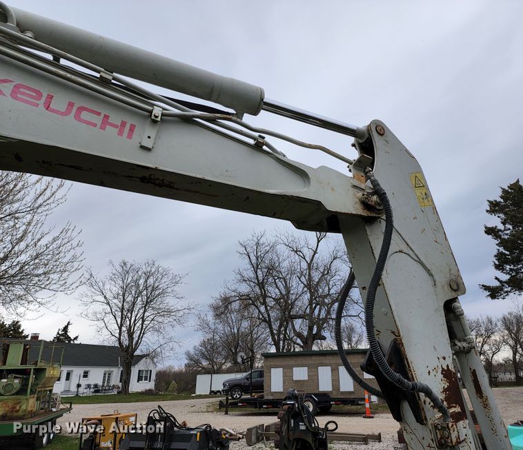 image for item KT9786 Takeuchi TB153FR  mini excavator