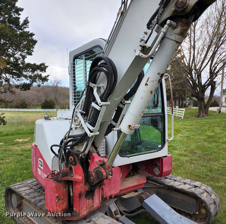 image for item KT9786 Takeuchi TB153FR  mini excavator