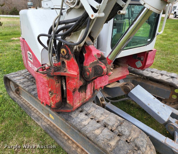 image for item KT9786 Takeuchi TB153FR  mini excavator