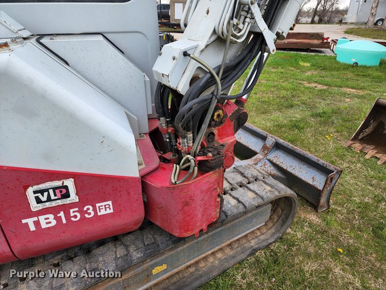 image for item KT9786 Takeuchi TB153FR  mini excavator