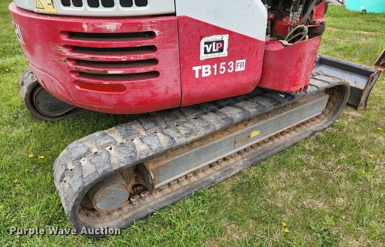 image for item KT9786 Takeuchi TB153FR  mini excavator