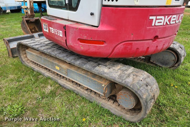 image for item KT9786 Takeuchi TB153FR  mini excavator