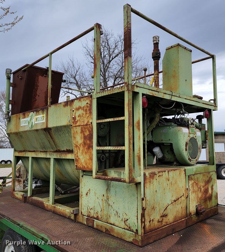 image for item KT9791 Bowie 800  hydro-mulcher bed