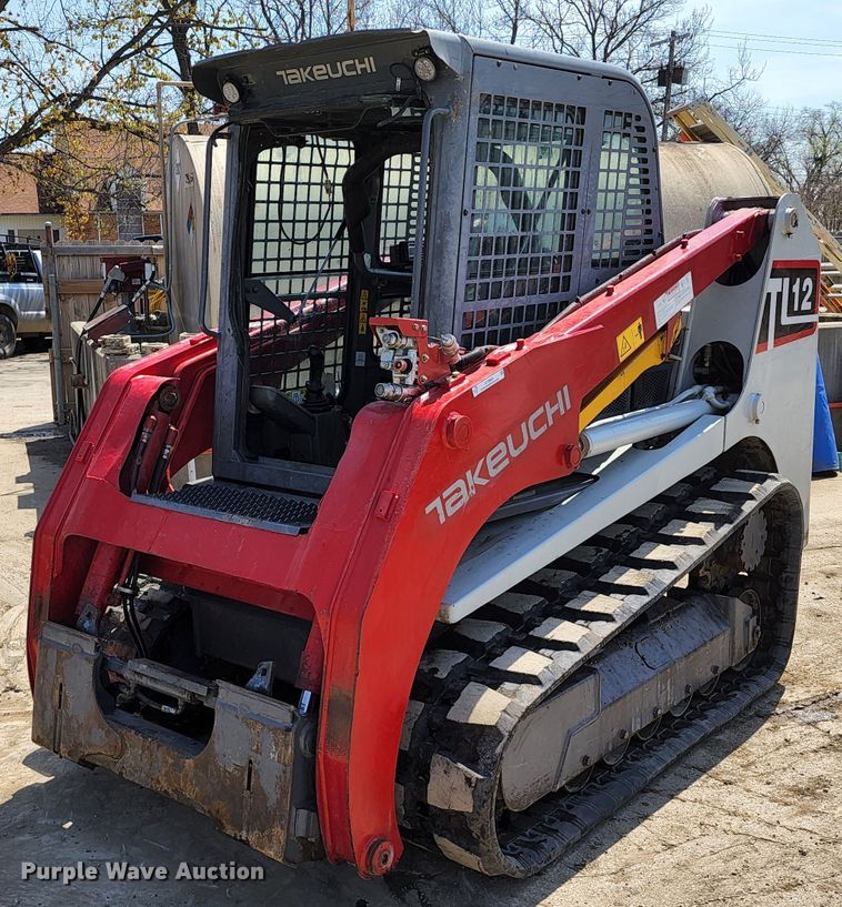 image for item KT9806 2016 Takeuchi TL12  tracked skid steer loader