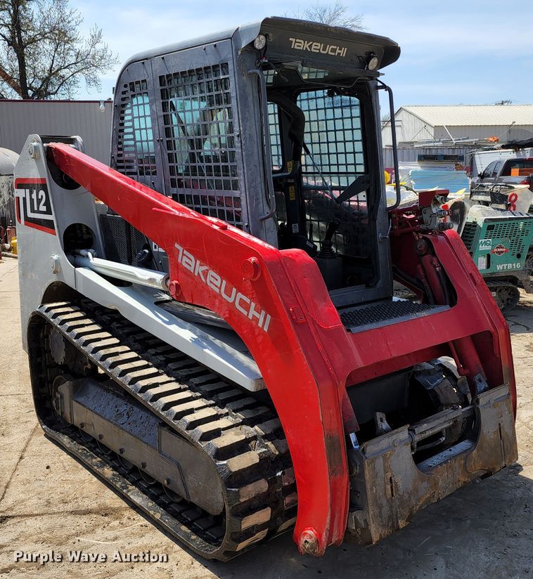image for item KT9806 2016 Takeuchi TL12  tracked skid steer loader