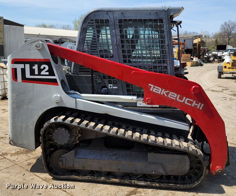 image for item KT9806 2016 Takeuchi TL12  tracked skid steer loader