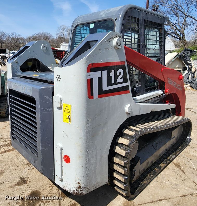 image for item KT9806 2016 Takeuchi TL12  tracked skid steer loader