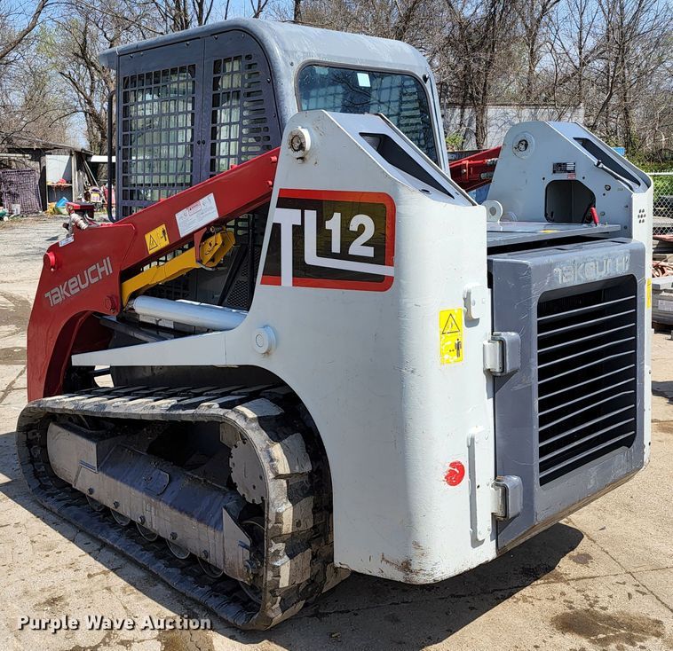 image for item KT9806 2016 Takeuchi TL12  tracked skid steer loader