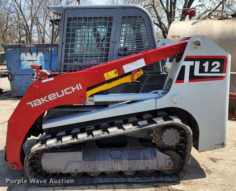 image for item KT9806 2016 Takeuchi TL12  tracked skid steer loader