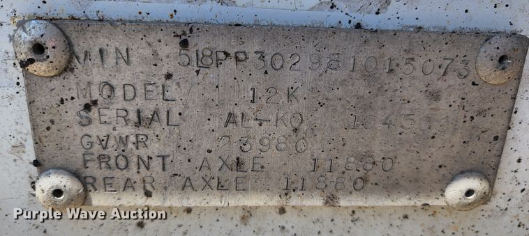 image for item KT9846 2008 Load Max  equipment trailer