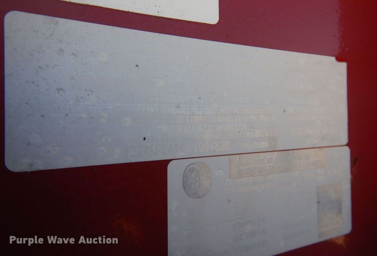 image for item KU9717 2014 Performance  equipment trailer