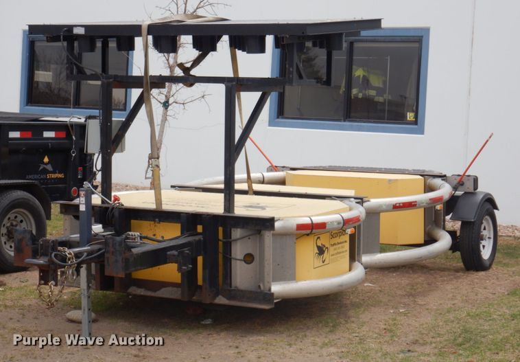 2017 Traffix Scorpion 10002 crash attenuator trailer in Centennial, CO