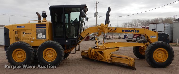 image for item LJ9964 2007 Komatsu GD655-3E0  motor grader