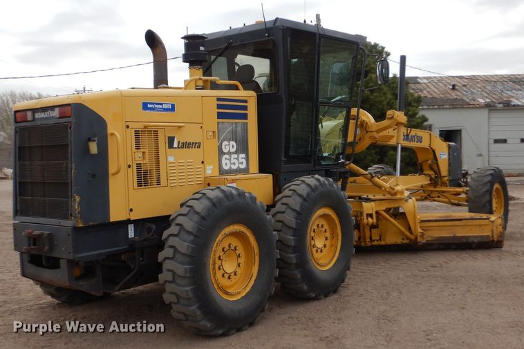 image for item LJ9964 2007 Komatsu GD655-3E0  motor grader
