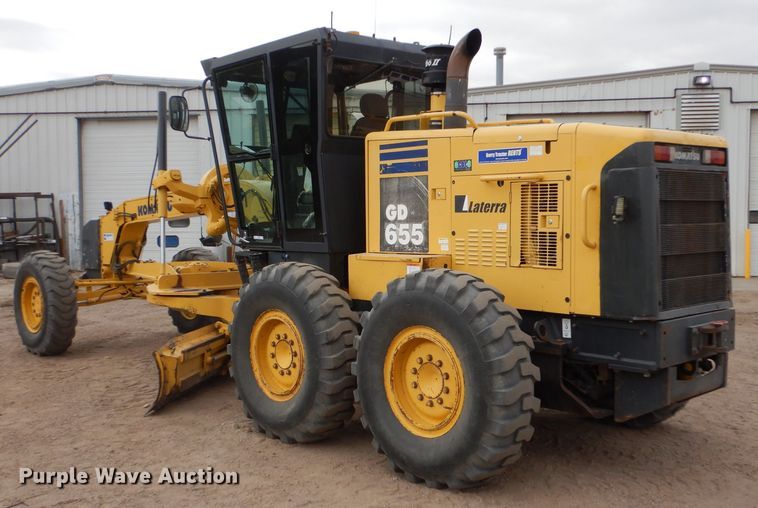image for item LJ9964 2007 Komatsu GD655-3E0  motor grader
