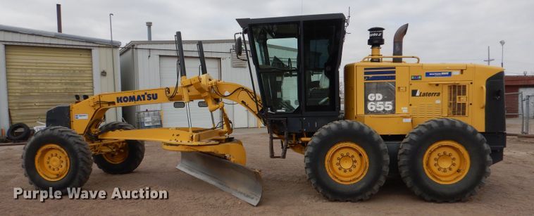 image for item LJ9964 2007 Komatsu GD655-3E0  motor grader