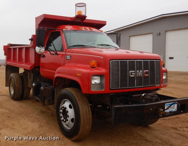 image for item MF9534 1997 GMC C7500  dump truck