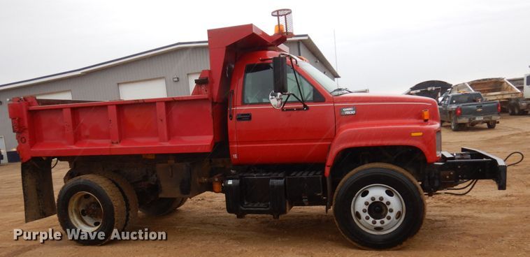 image for item MF9534 1997 GMC C7500  dump truck