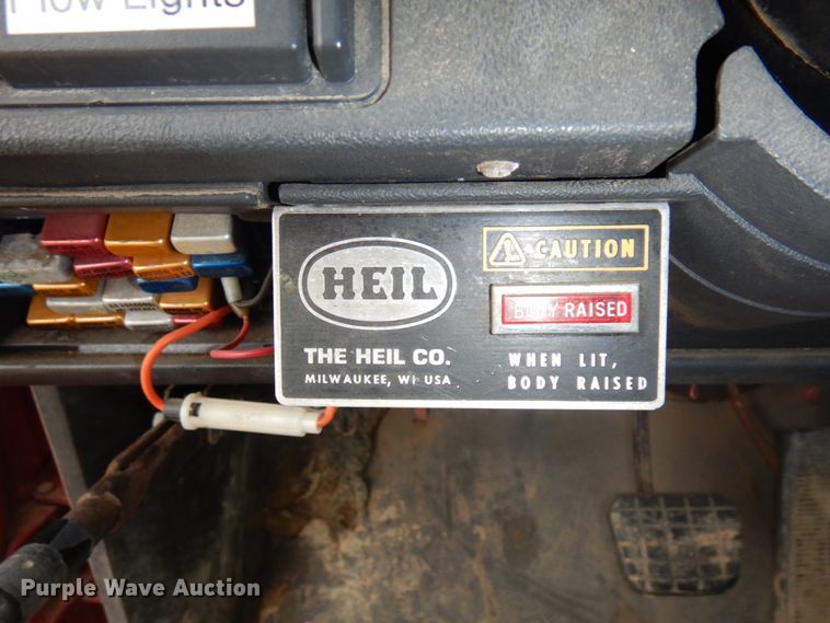 image for item MF9534 1997 GMC C7500  dump truck