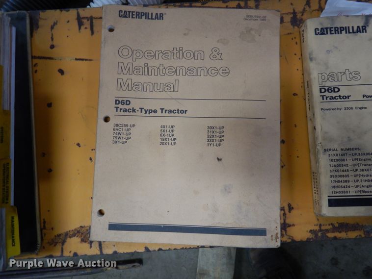 image for item MF9538 1983 Caterpillar D6D  dozer