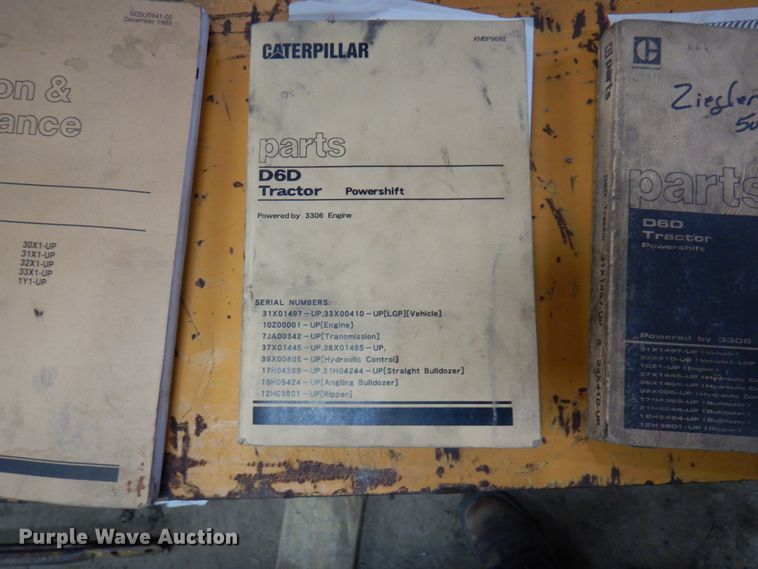 image for item MF9538 1983 Caterpillar D6D  dozer
