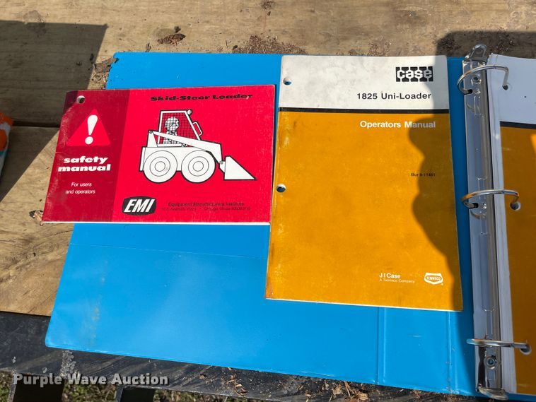 image for item MJ9578 1994 Case 1825  skid steer loader