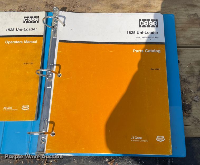 image for item MJ9578 1994 Case 1825  skid steer loader