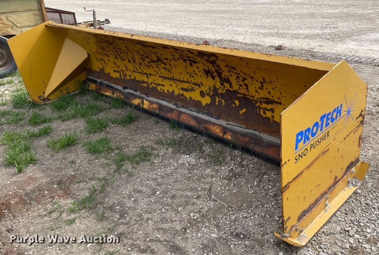 image for item MJ9621 Protech SP12B  12' W wheel loader snow pusher