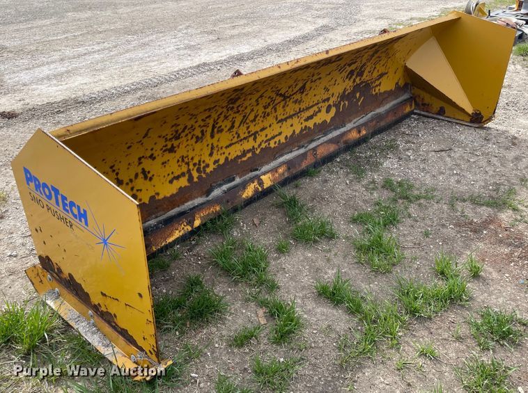 image for item MJ9621 Protech SP12B  12' W wheel loader snow pusher