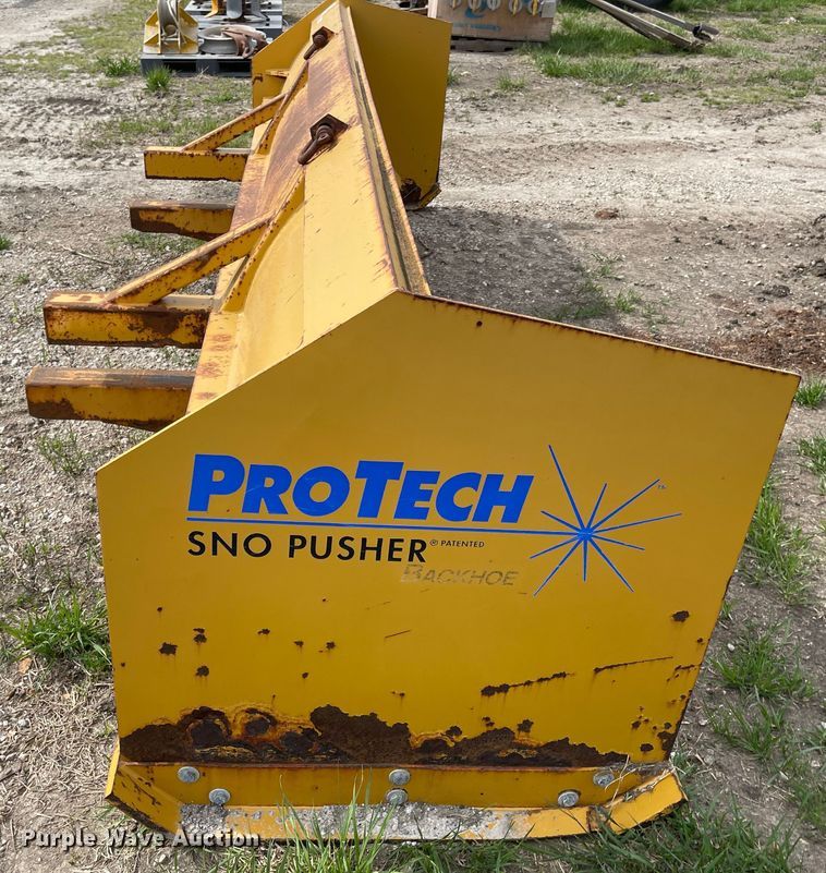 image for item MJ9621 Protech SP12B  12' W wheel loader snow pusher
