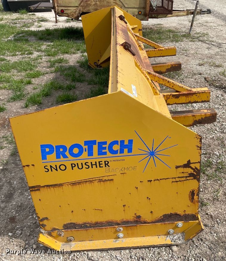 image for item MJ9621 Protech SP12B  12' W wheel loader snow pusher