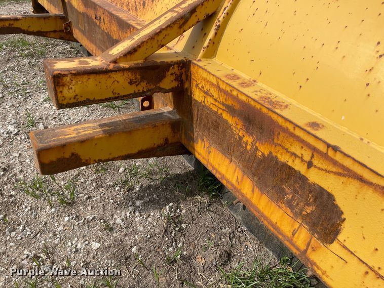 image for item MJ9621 Protech SP12B  12' W wheel loader snow pusher