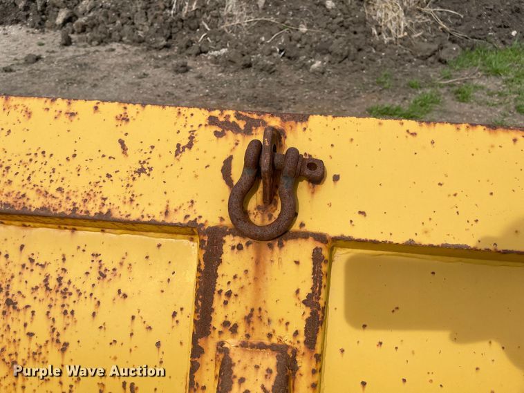 image for item MJ9621 Protech SP12B  12' W wheel loader snow pusher