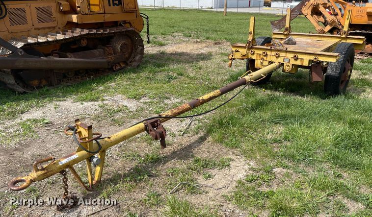 image for item MJ9626 1948 Steelwell  pole trailer