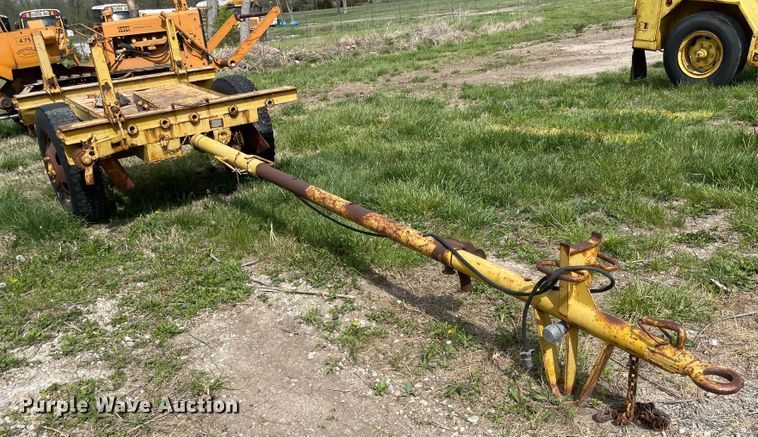 image for item MJ9626 1948 Steelwell  pole trailer