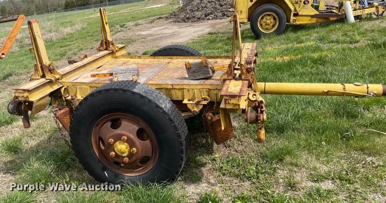 image for item MJ9626 1948 Steelwell  pole trailer