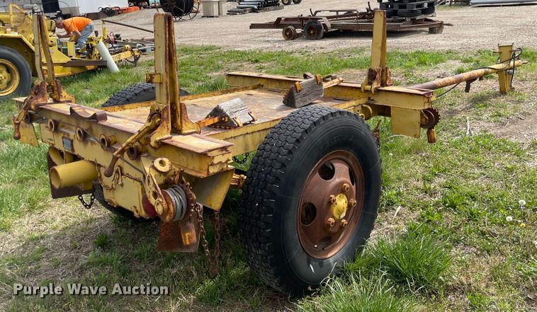 image for item MJ9626 1948 Steelwell  pole trailer