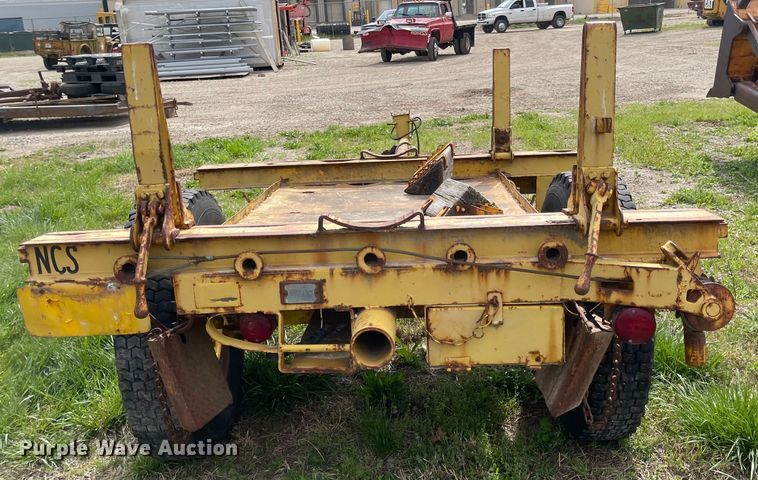 image for item MJ9626 1948 Steelwell  pole trailer