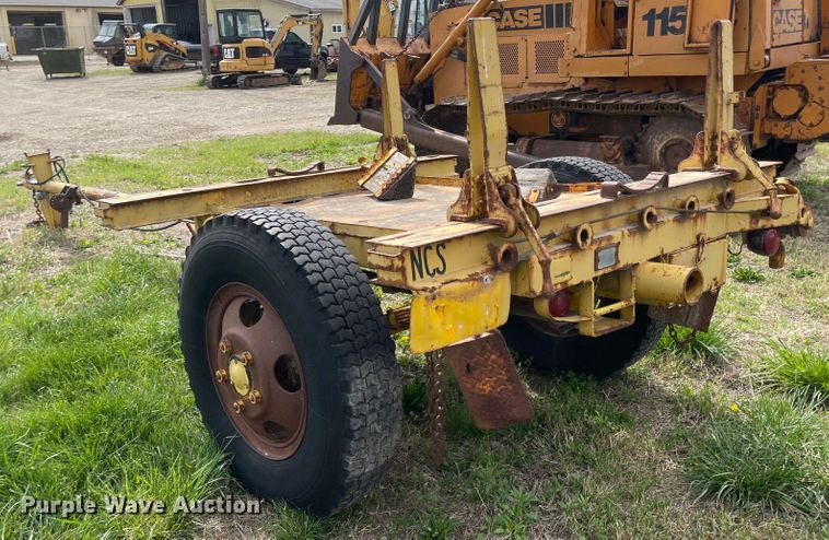 image for item MJ9626 1948 Steelwell  pole trailer